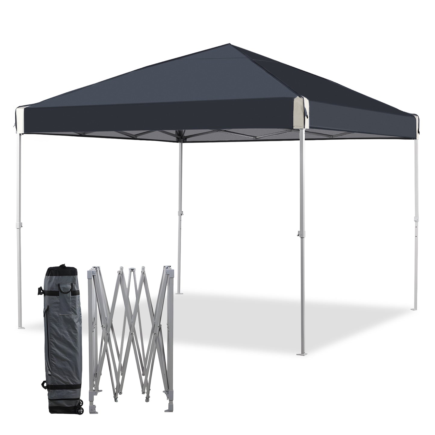 10x10/12x12 ft. Pop Up Canopy Tent with Roller Bag