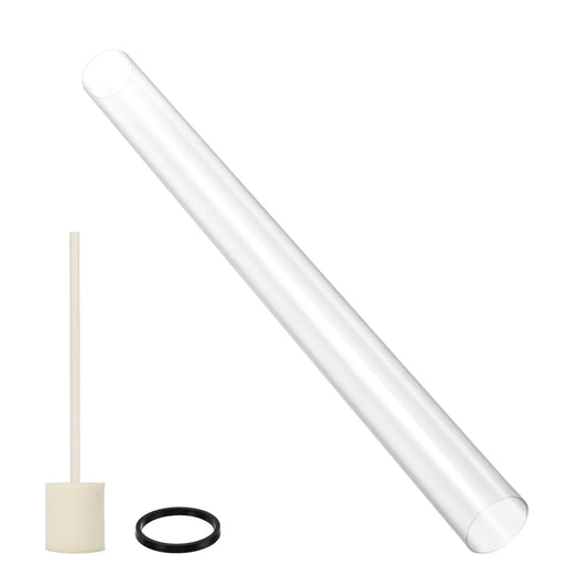 Patio Heater Glass Tube Replacement 49.5" Tall 4" Diameter