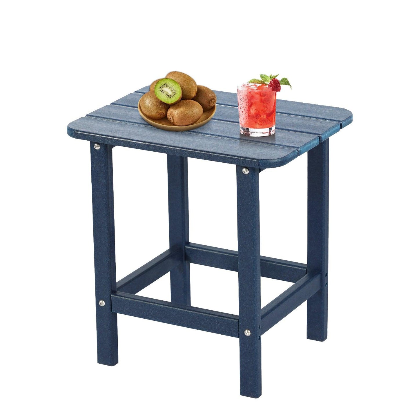 Outdoor Adirondack Side Table HDPE End Table