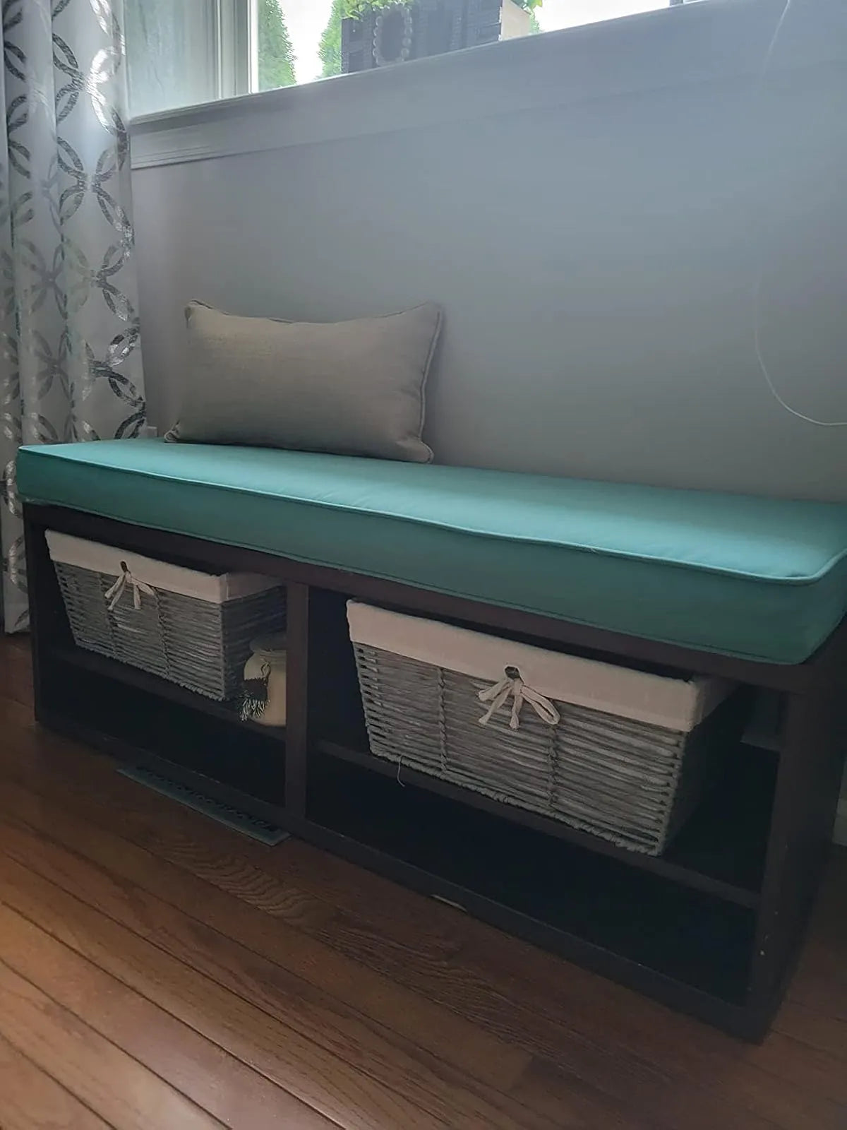 46x18x3 inch Patio Bench Cushion - Blue