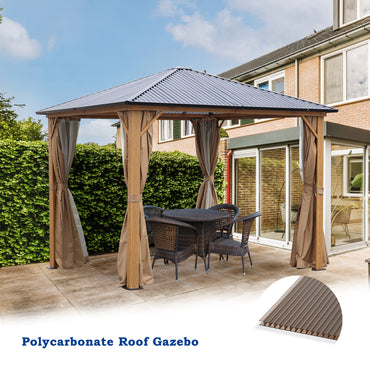 6 Pieces Polycarbonate Gazebo Proof 38"x 62" Panels - Aoodor