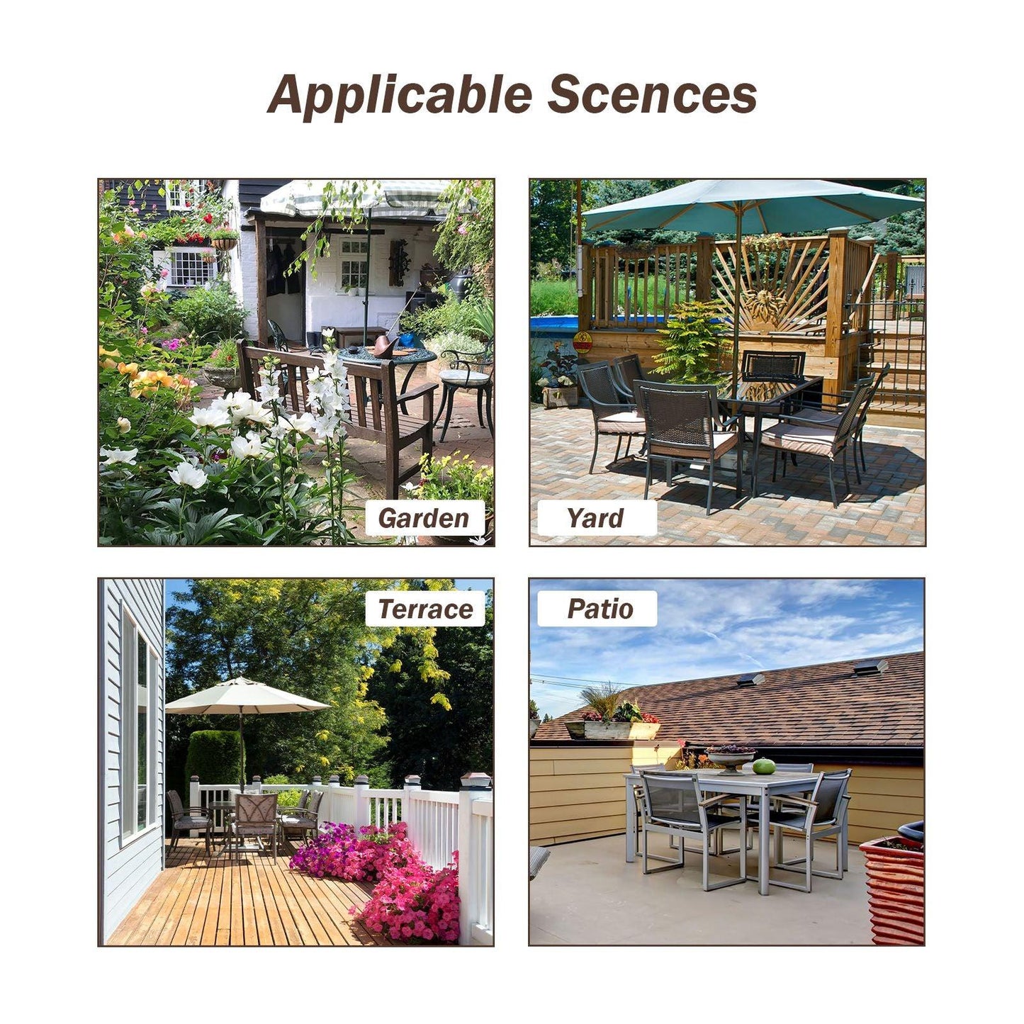 59x38 inch Patio Dining Table for 6 People, Metal Outdoor Table with Adjustable Umbrella Hole