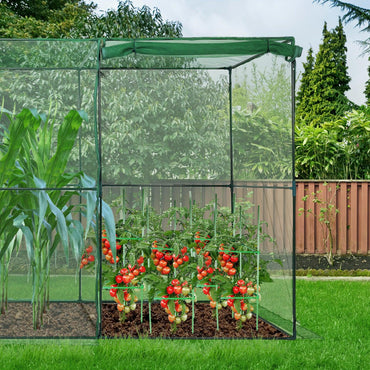 Crop Cage Plant Protection Netting Tent with Zipper for Vegetables Fruits and Plant Greenhouse Aoodor LLC