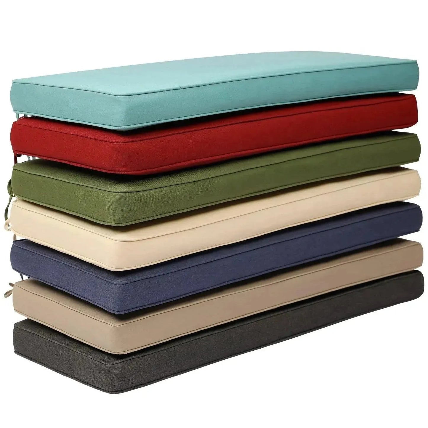 Patio Bench Cushion 46.5” x 17.5” x 3” CUSHION Aoodor Aoodor