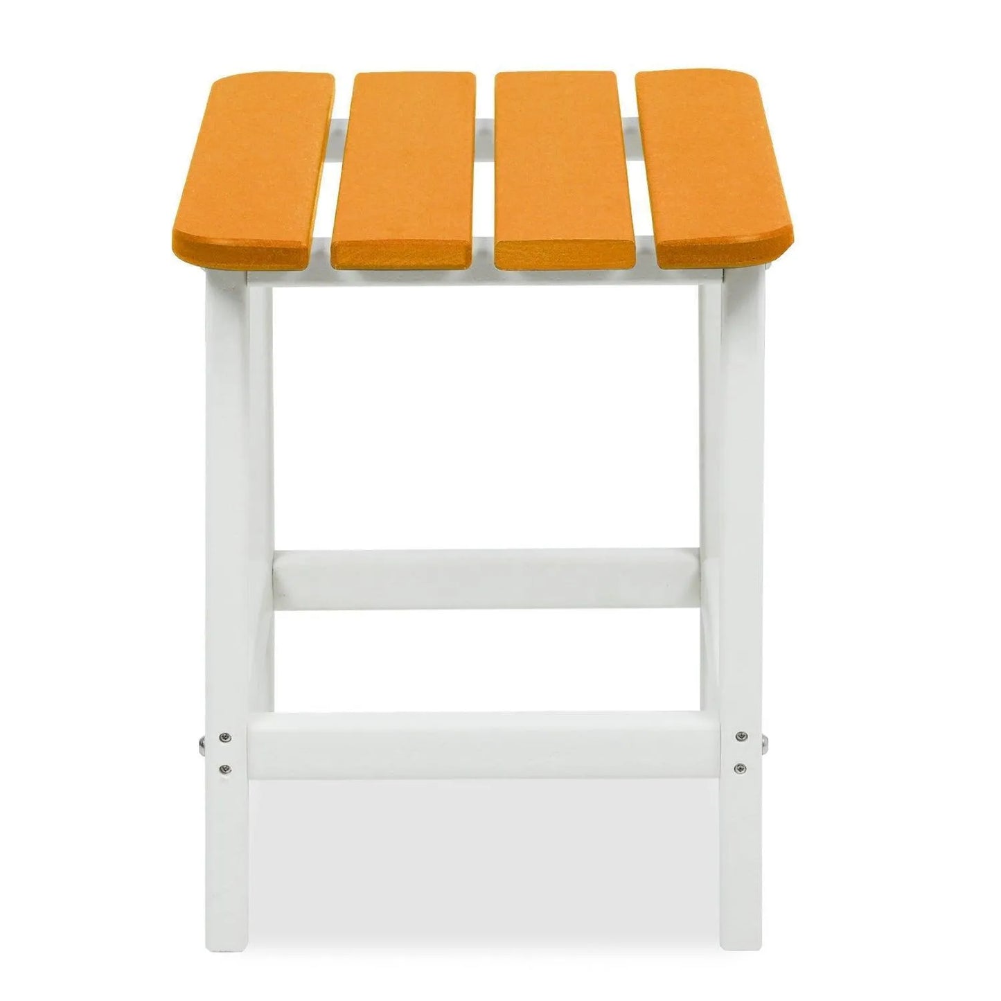Outdoor Side Table, Square Adirondack Patio End Table for Patio, Pool, Porch Furniture Aoodor