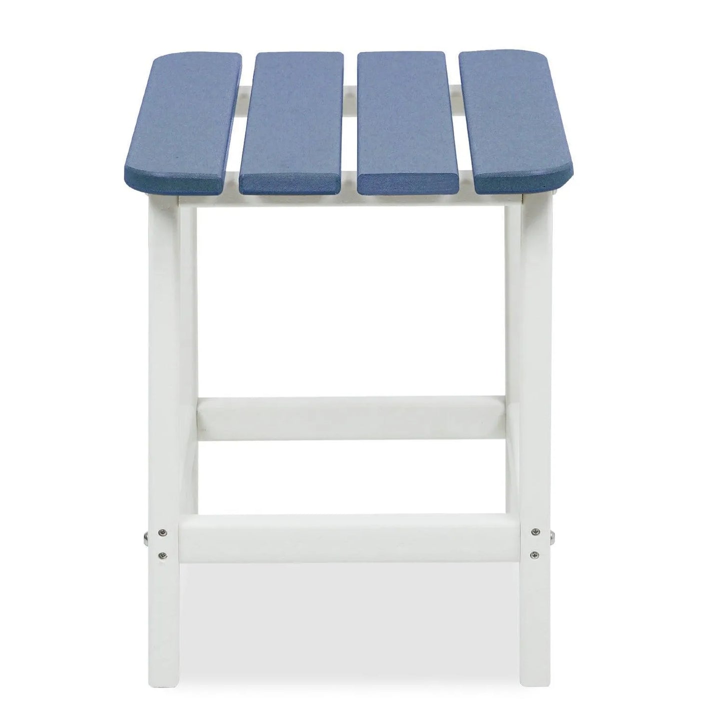 Outdoor Side Table, Square Adirondack Patio End Table for Patio, Pool, Porch Furniture Aoodor