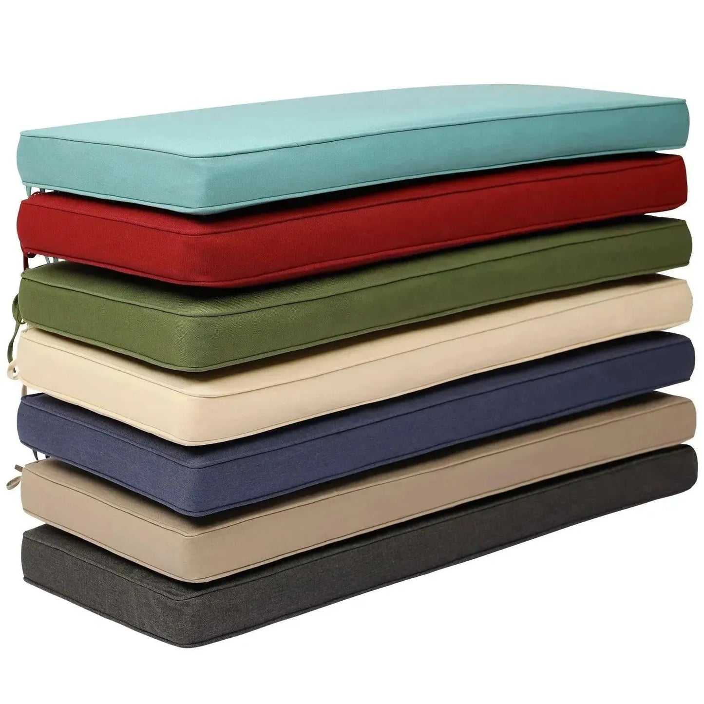 Patio Bench Cushion 46.5” x 17.5” x 3” CUSHION Aoodor