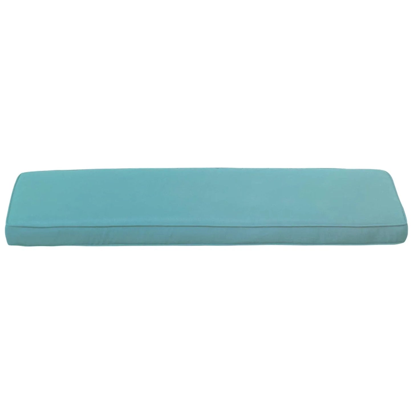 Patio Bench Cushion 46.5” x 17.5” x 3” CUSHION Aoodor Turquoise