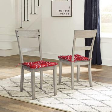 Patio Chair Cushion Fabric Slipcover Foam - Set of 2 CUSHION Aoodor