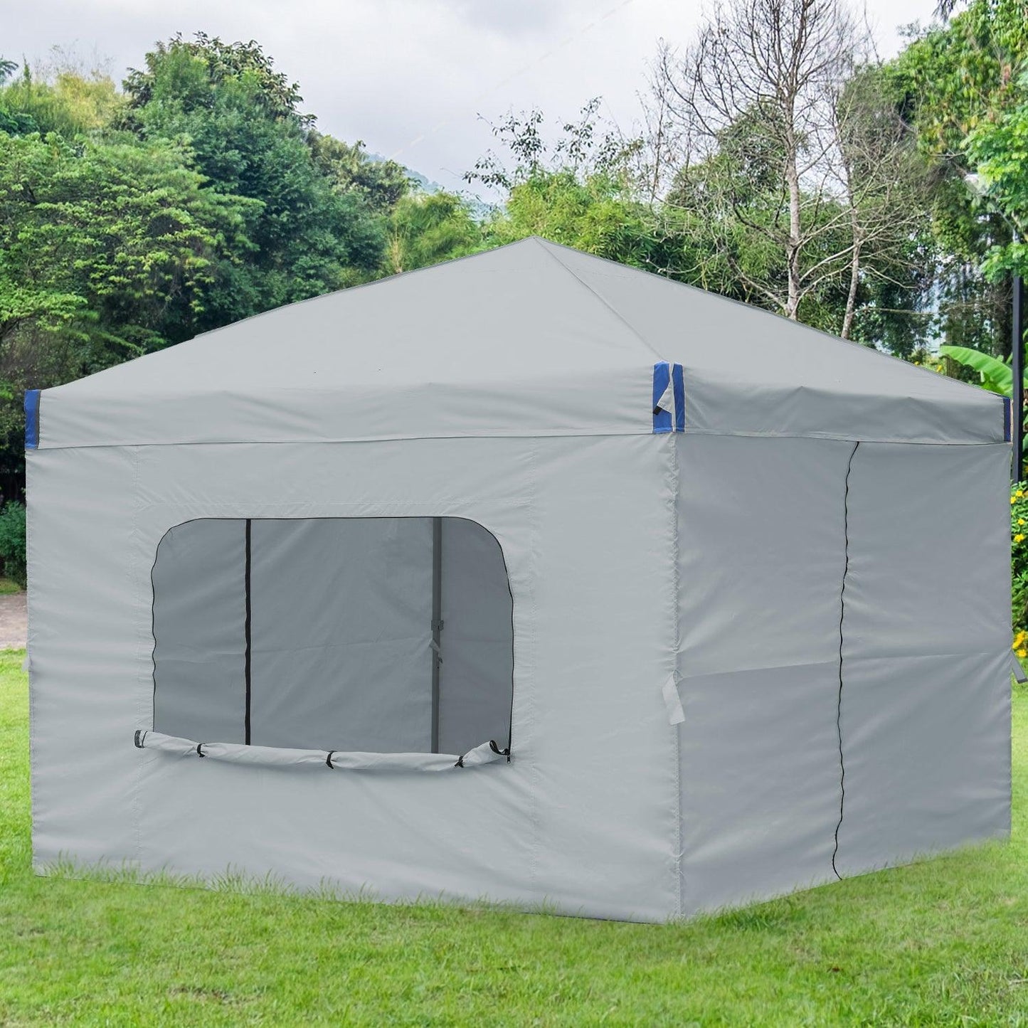 Pop Up Canopy Tent with Removable Mesh Window Sidewalls Gazebo part Aoodor LLC
