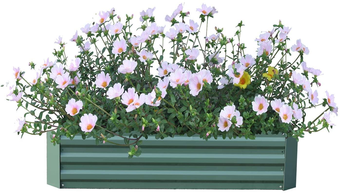 Raised Garden Bed Greenhouse Aoodor