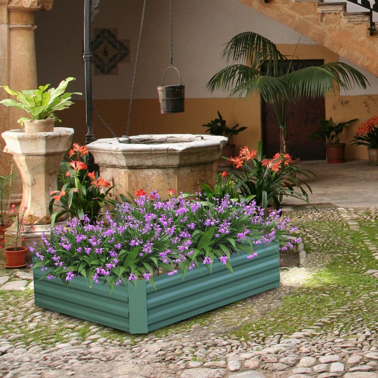 Raised Garden Bed Greenhouse Aoodor