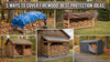 How to Cover Firewood: 5 Storage Ideas from Budget to Best