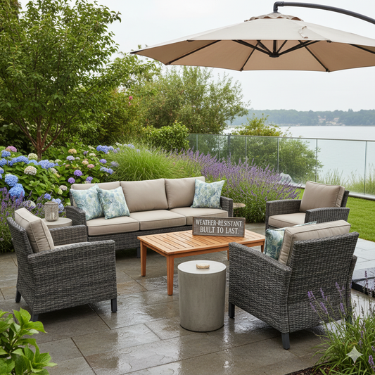 Best Garden Furniture to Leave Outside: Weather-Resistant Materials That Last