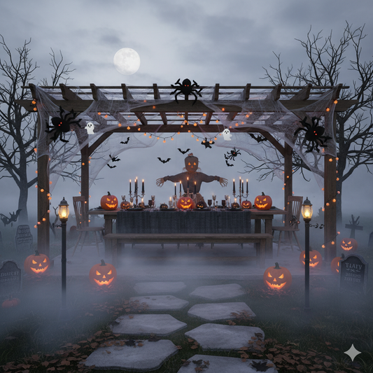 Spooky Pergola Design Ideas: Transform Your Outdoor Space for Halloween