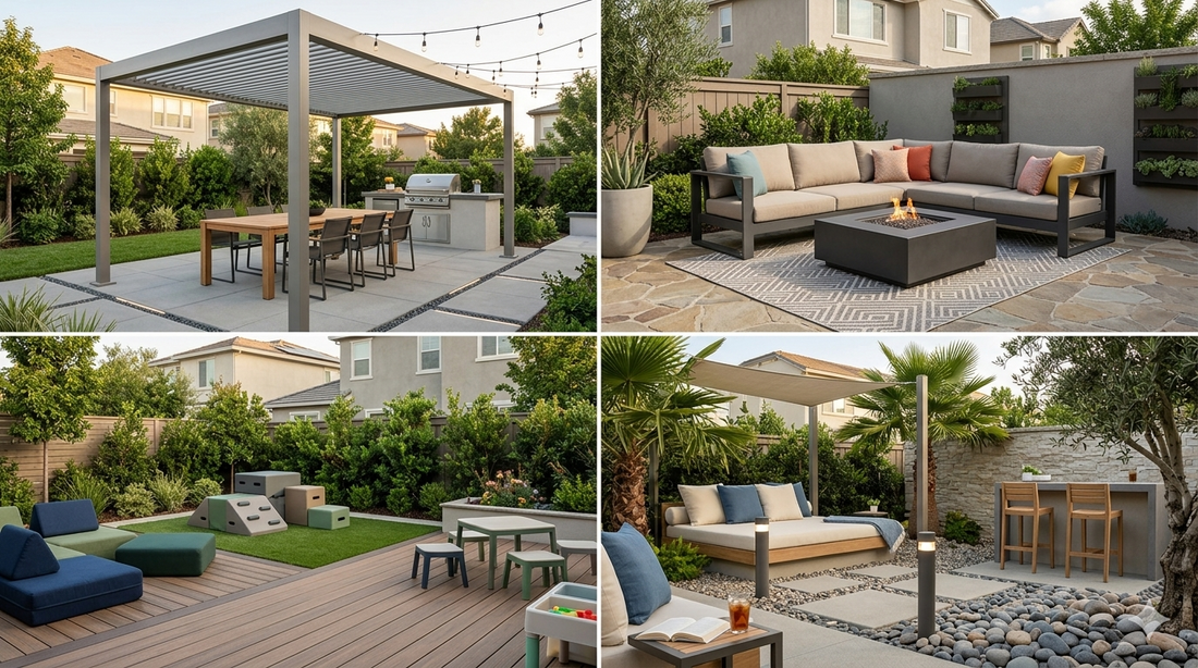 Modern Outdoor Patio Design: 12 Ideas to Transform Your Backyard