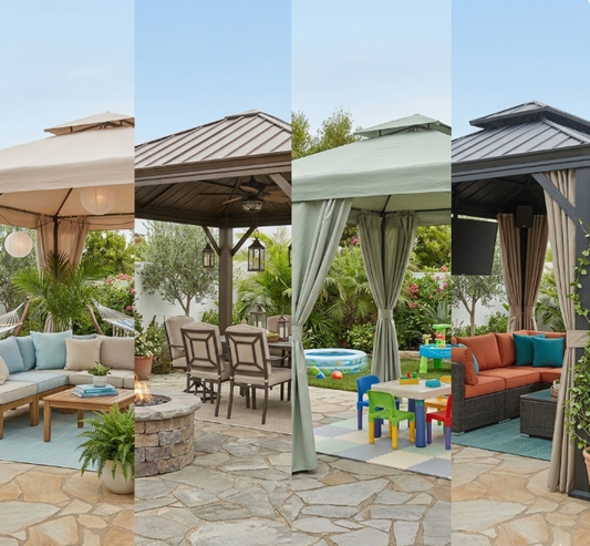 Soft Top Gazebo vs Hard Top Gazebo: