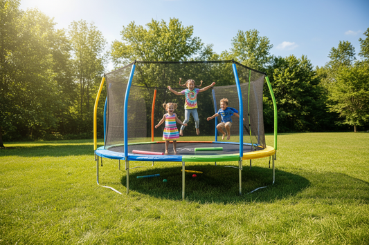 Trampoline for 3 Kids