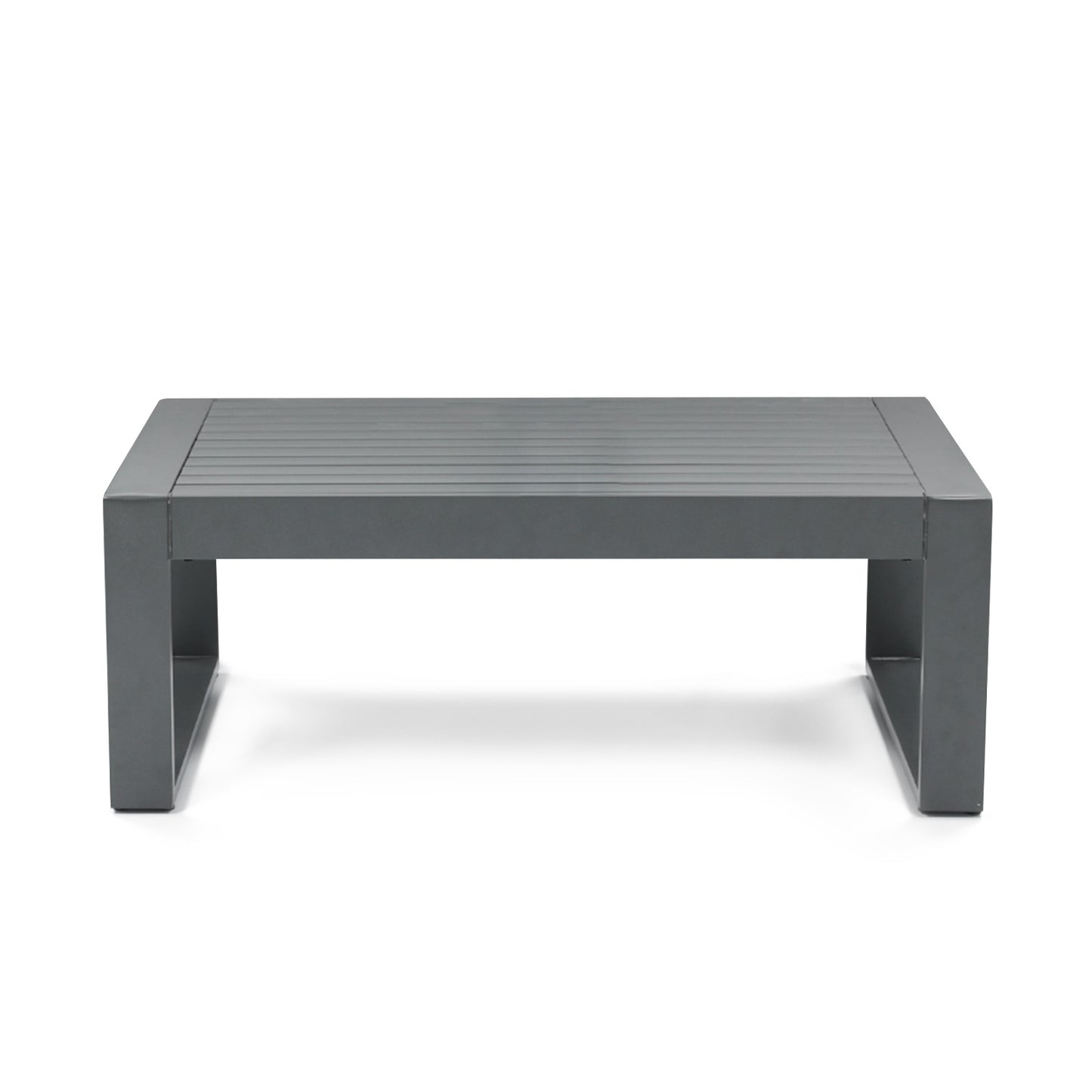 39.3x23x16 inch Aluminum Outdoor Coffee Table