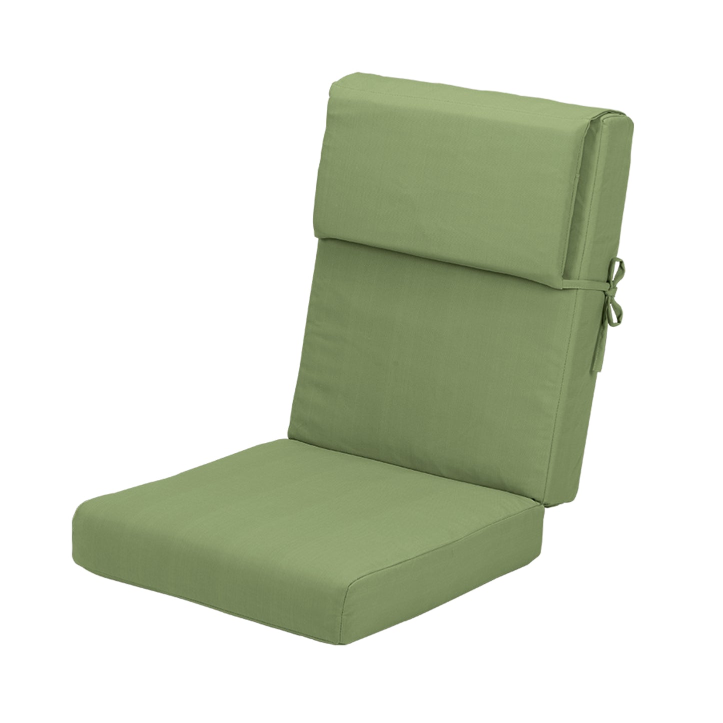 45x22x4 inch Patio High Back Chair Cushions - Green