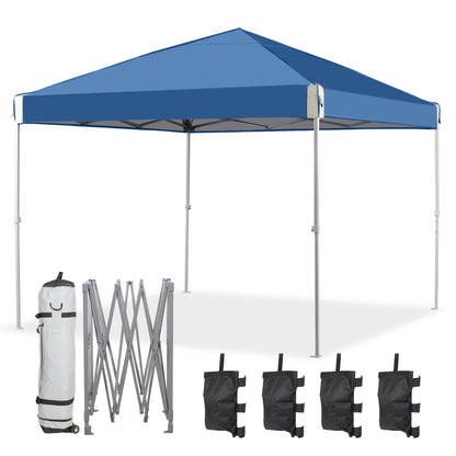 10x10/12x12 ft. Pop Up Canopy Tent with Roller Bag