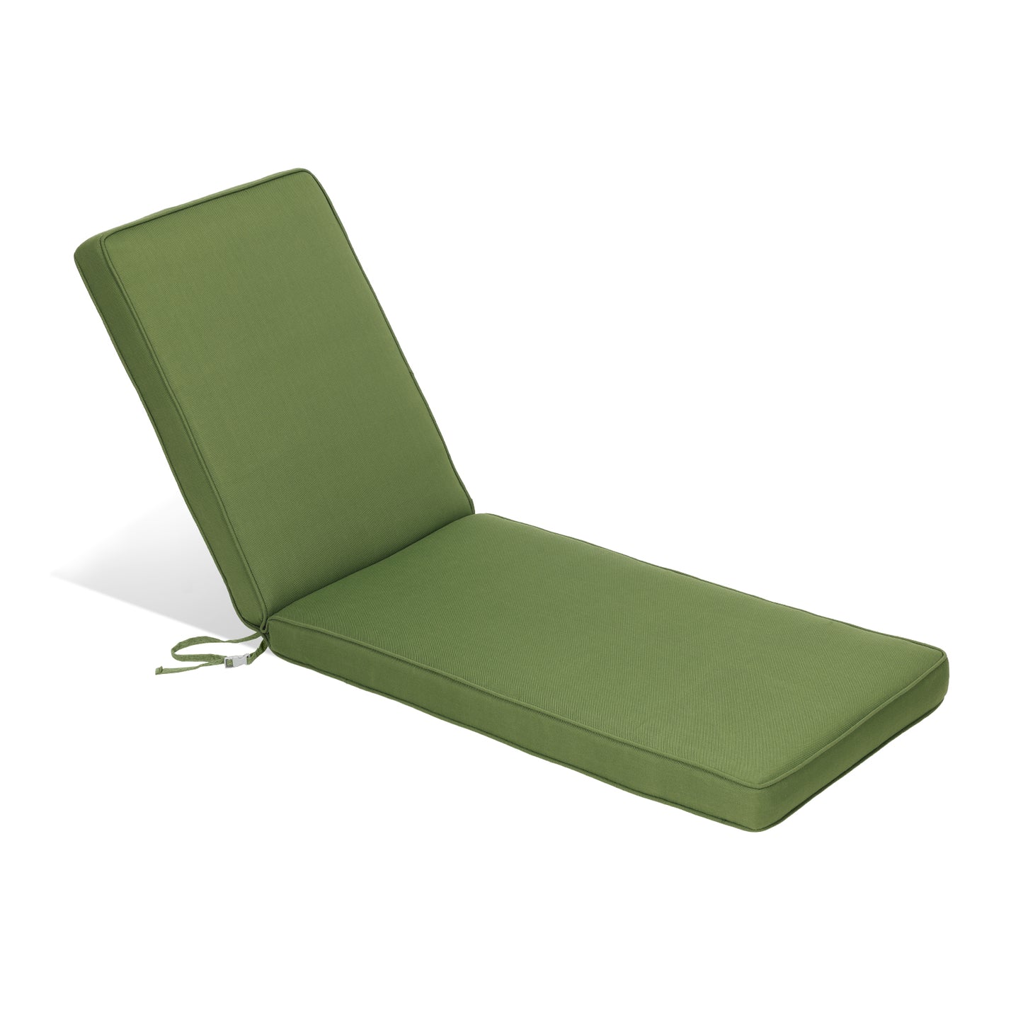 72x21x3 inch Patio Chaise Lounger Cushions - Green