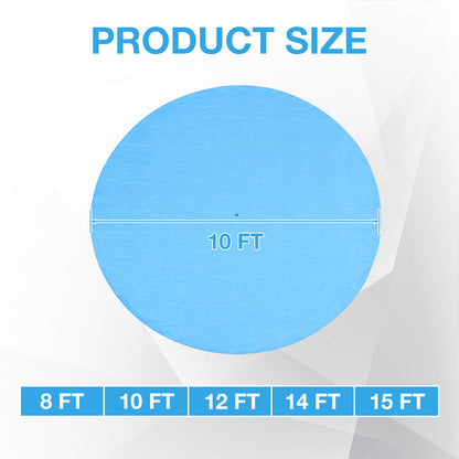 Multipurpose Circular Tarp Cover Waterproof Tarp for All-Season Protection