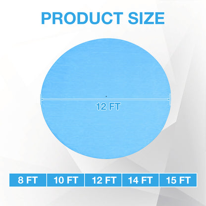 Multipurpose Circular Tarp Cover Waterproof Tarp for All-Season Protection