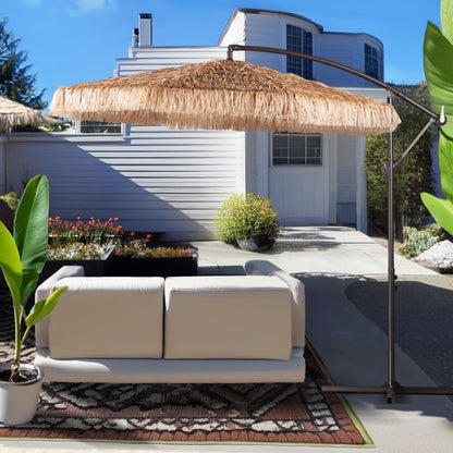 Grand Patio Thatched Tiki Umbrella (No Base)