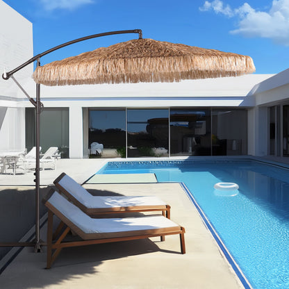 Grand Patio Thatched Tiki Umbrella (No Base)