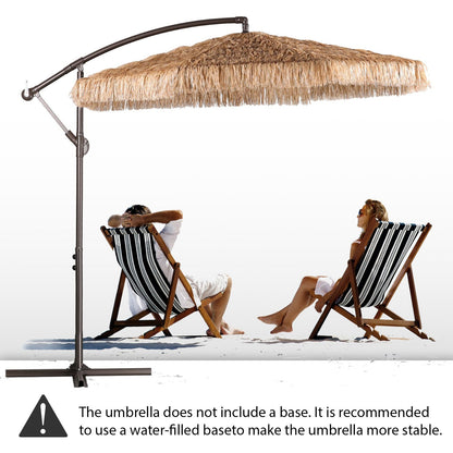 Grand Patio Thatched Tiki Umbrella (No Base)