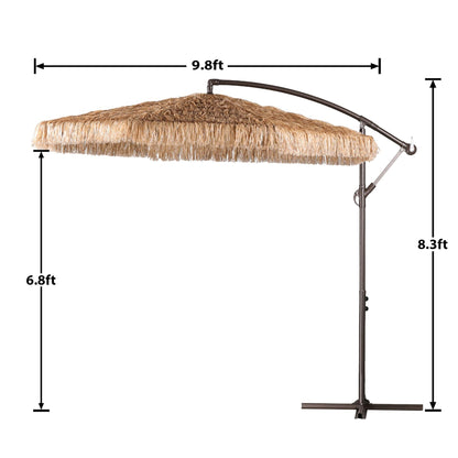 Grand Patio Thatched Tiki Umbrella (No Base)