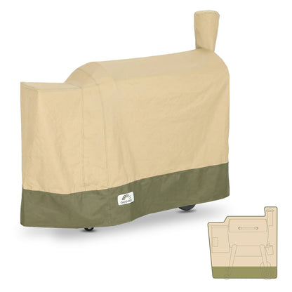 Outdoor BBQ Pellet Smoker Grill Cover