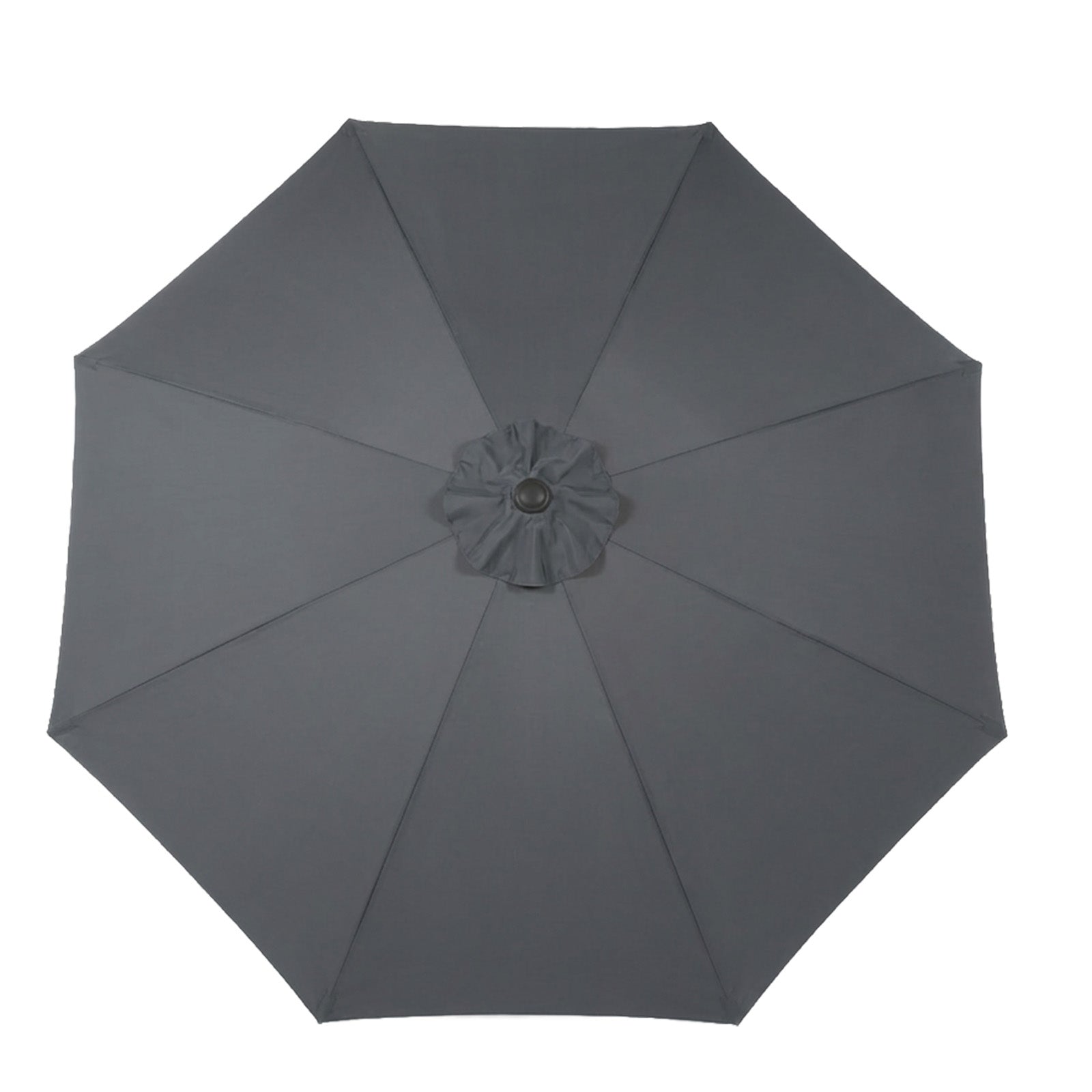 Aoodor Patio Umbrella Replacement Canopy for 10 ft 8 Ribs Table Umbrella