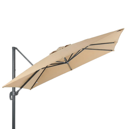 10x10 ft. Cantilever Umbrella Replacement Canopy for 8 Ribs Square Offset Umbrella