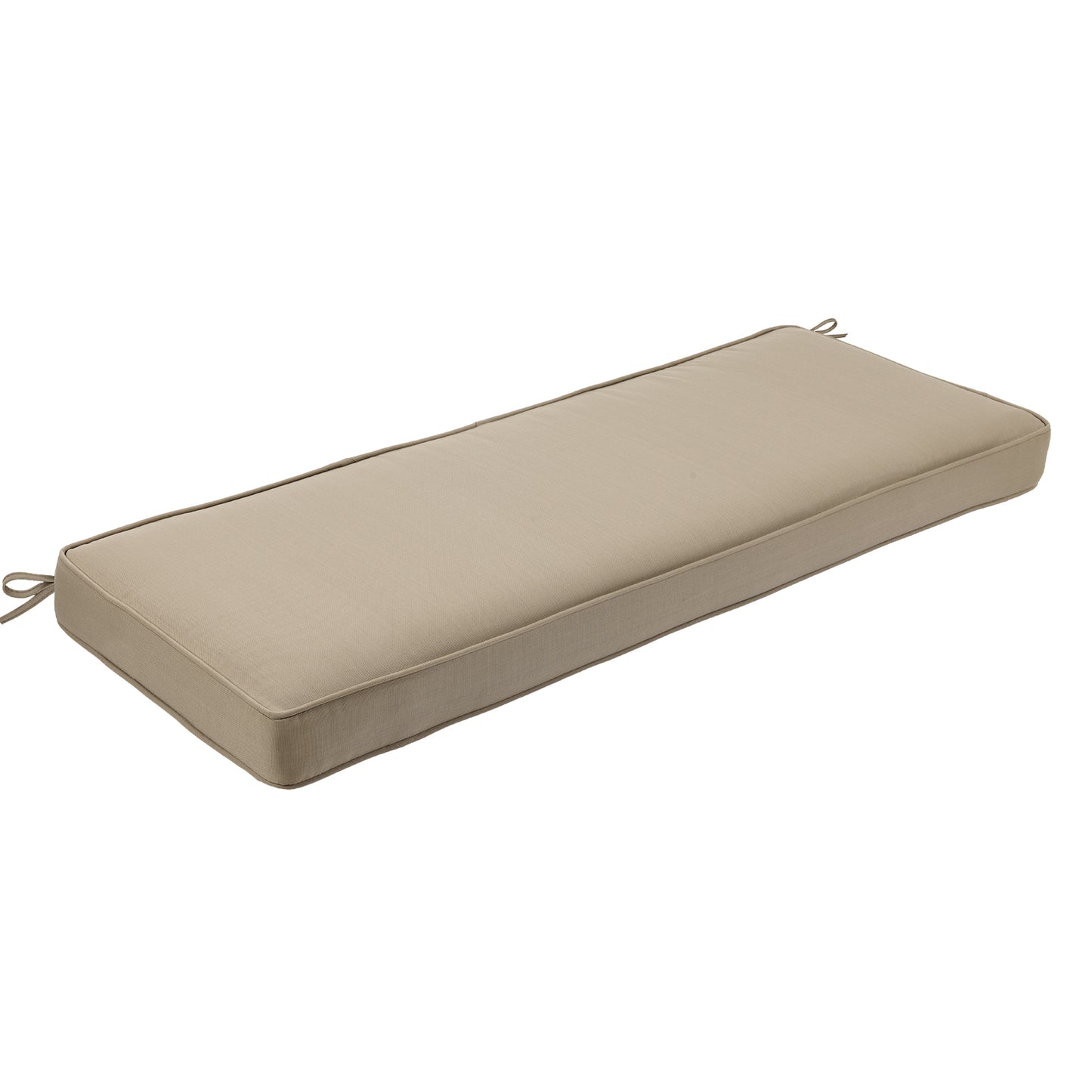 46x18x3 inch Patio Bench Cushion - Brown