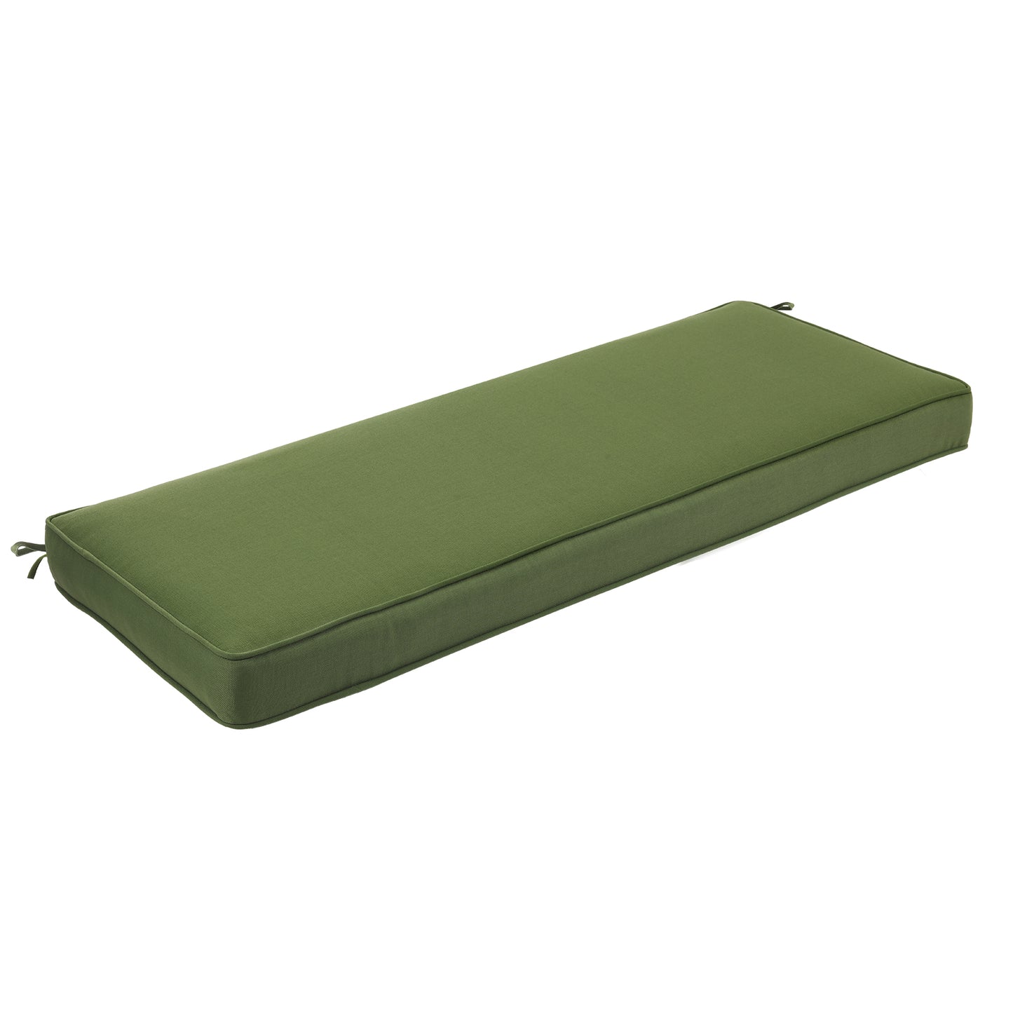 46x18x3 inch Patio Bench Cushion - Green