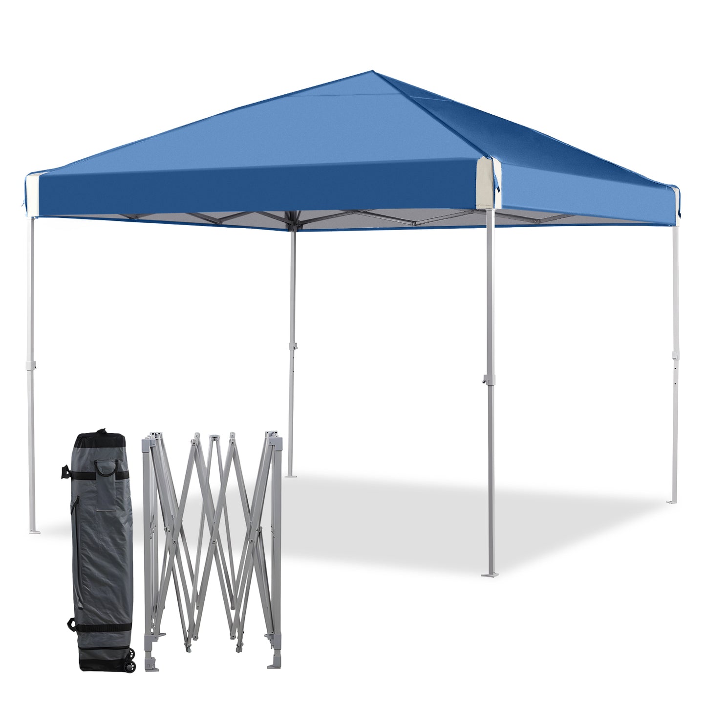 10x10/12x12 ft. Pop Up Canopy Tent with Roller Bag