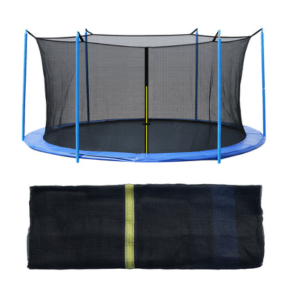 Trampoline Replacement Net for Outdoor Round Frame Trampolines, Safety Enclosure Net