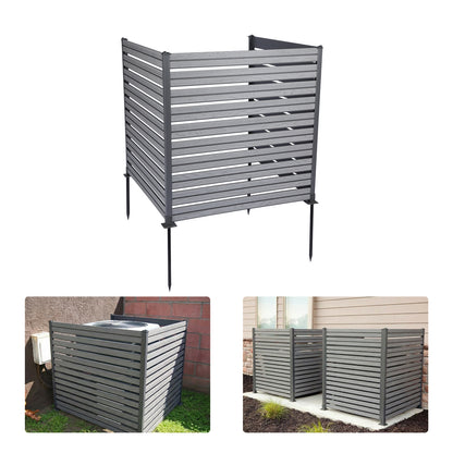 Patio Privacy Screen 49''W x 50''H Air Conditioner Fence