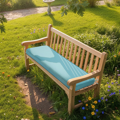46x18x3 inch Patio Bench Cushion - Blue