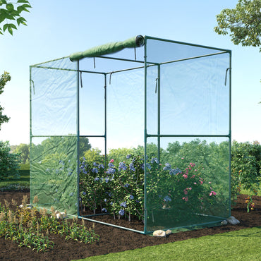 Crop Cage Plant Protection Netting Tent with Zipper for Vegetables Fruits and Plant - Aoodor 