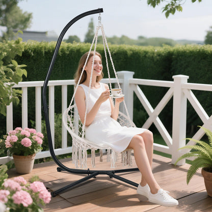 Hammock Steel Stand Only C-Stand - 300 Pound Capacity