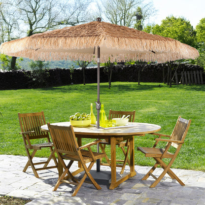 Patio Umbrella Thatched Outdoor Umbrella (No Base)