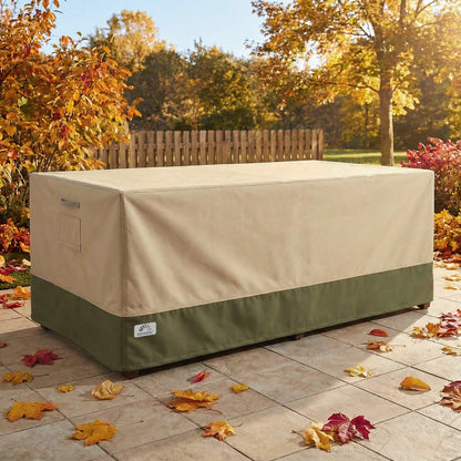 Patio Sofa Cover for 3-Seater Sofa/ Loveseat/ Bench, Rectangular