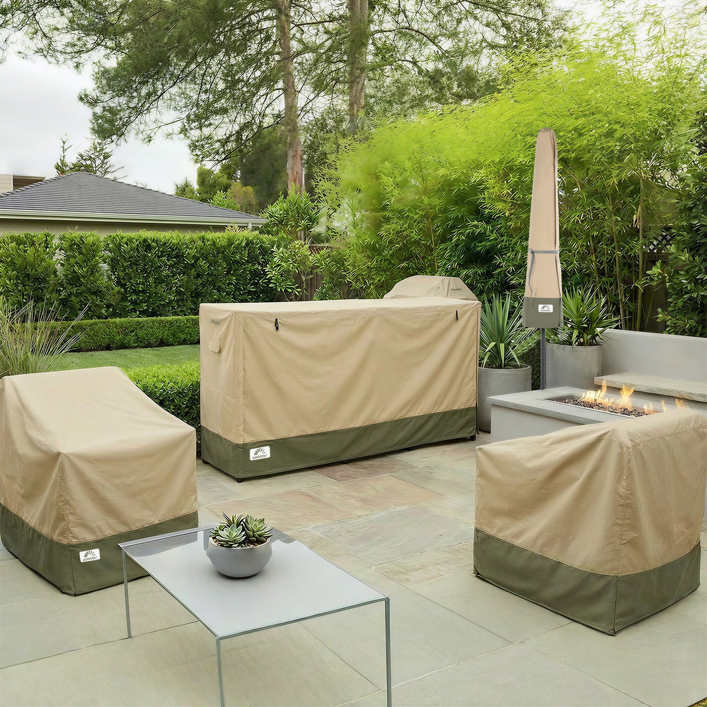 Outdoor Firewood Rack Cover