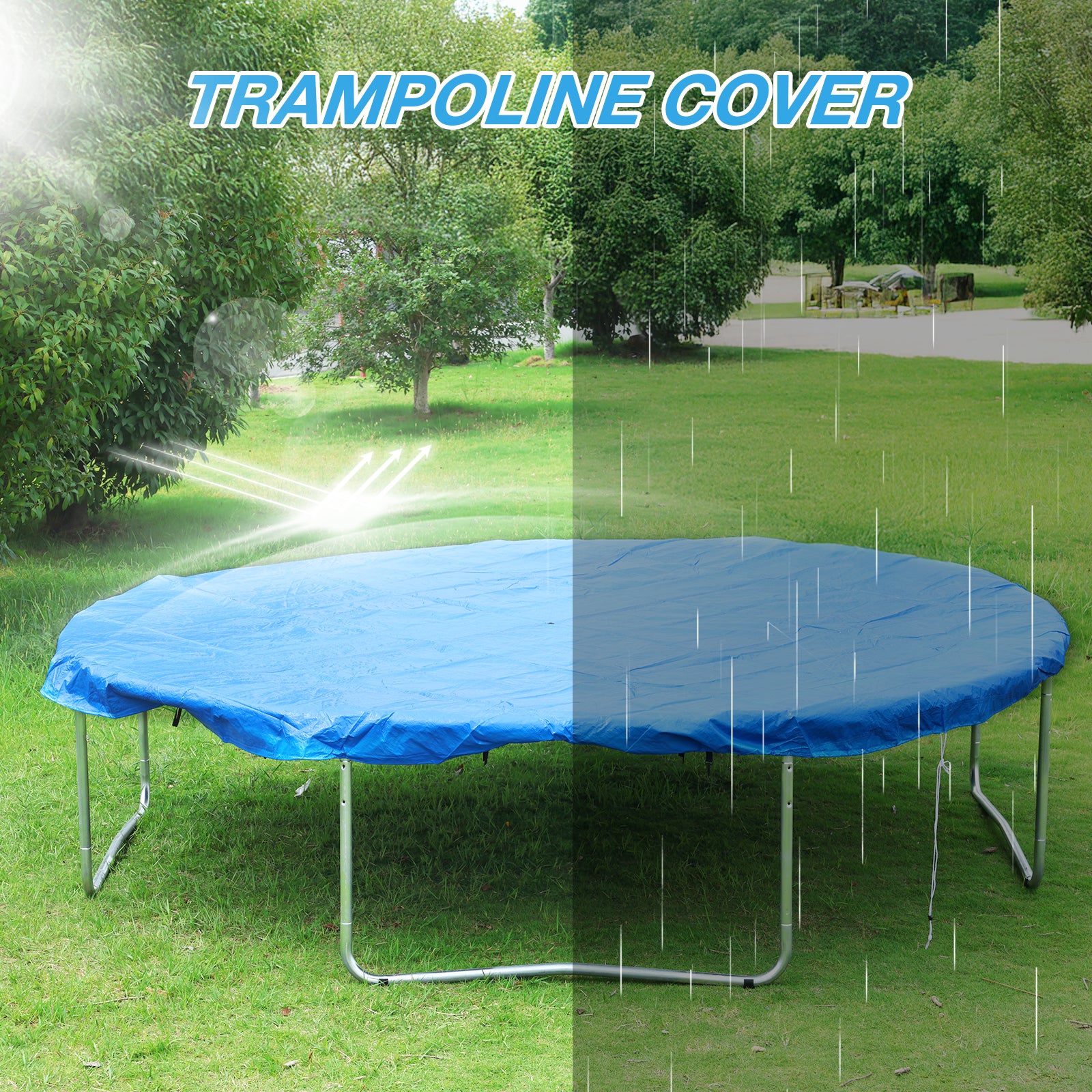 Heavy Duty 14ft Trampoline Weather Cover