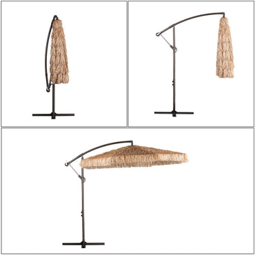 Grand Patio Thatched Tiki Umbrella (No Base)