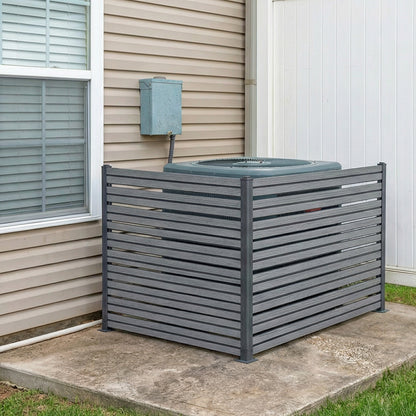 Patio Privacy Screen 49''W x 50''H Air Conditioner Fence