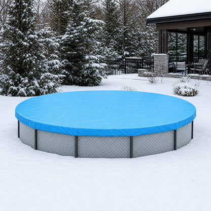 Multipurpose Circular Tarp Cover Waterproof Tarp for All-Season Protection